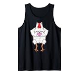 Costume da pollo senza testa