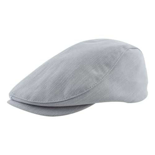 KeepSa Algodón Ajustable Boinas Hombre Gorras Plana Vintage Sombreros Verano Transpirable Gorras Planas Gorras Trucker