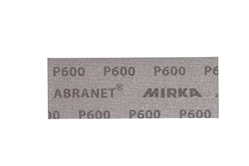 Mirka Abranet Net Sheets / 2 3/4 X 8 Inch/Grit 600 / Sandpaper Sanding Sheet Hook And Loop / 10 Pcs / ‎9A-150-600Rp #TOP1