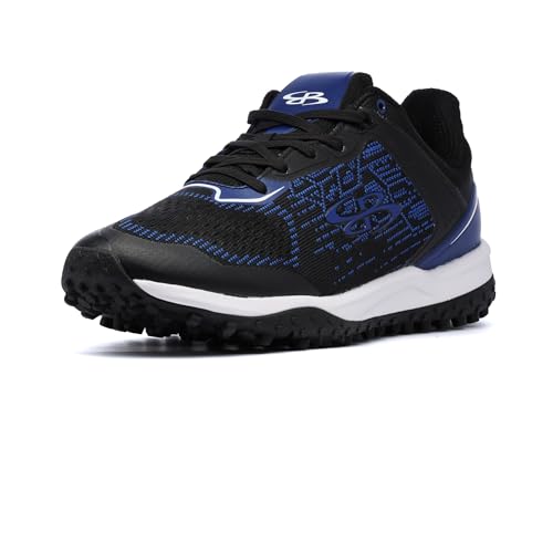 Boombah Viper Pureknit Men's Turf - Status - Black/Royal - Size 14