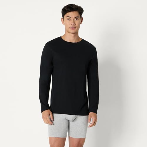 Image of Amazon Essentials Men's Slim Fit Crewneck Undershirts, Pack of 6