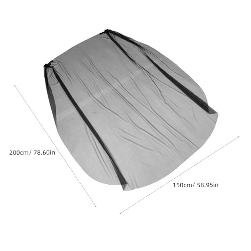 Long Elegant Black Lace Bridal Shawl for Wedding Dress Accessories Romantic Tulle Cape Wrap Outdoor Ceremony2