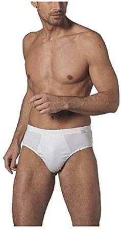 6 PEZZI SLIP UOMO COTONELLA ART. 2383 IN COTONE ELASTICIZZATO TAGLIE 3