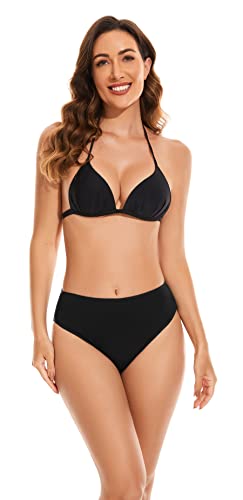 Image of OVRUNS Period Swimwear Bikini Menstrual Leakproof Swim Bottoms Waterproof UV 50+ Light Flow for Teens Girls Women