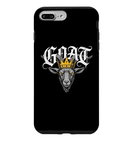 GOAT (Greatest Of All Time) ���[���A �m�x���e�B �N�[�� �X�}�z�P�[�X iPhone 7 Plus/8 Plus �p