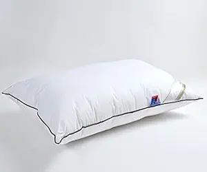 Home Frills Set of 2 Dazzle Pillow with Imported Korean Fiber | 100% Cotton Fabric (2)| Soft/Fluffy Look & Feel| Size 46 x 70 cm (17 * 27) | Vacuum Fiber Cotton Pillow Set of 2