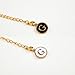 HNYTLCO 2Pcs Letter G Charms Accessories for Stanley Simple Modern Cup Name id Plate Initial Handle Personalized Charm Tumbler Water Identification White Black