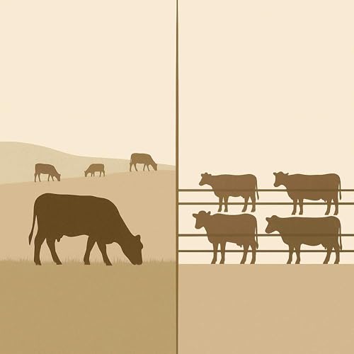 3227: Grass-Fed vs Grain-Fed Beef - What's The Difference? by Kris Gunnars with Healthine on Nutritional Meat Comparisons Podcast Por  arte de portada