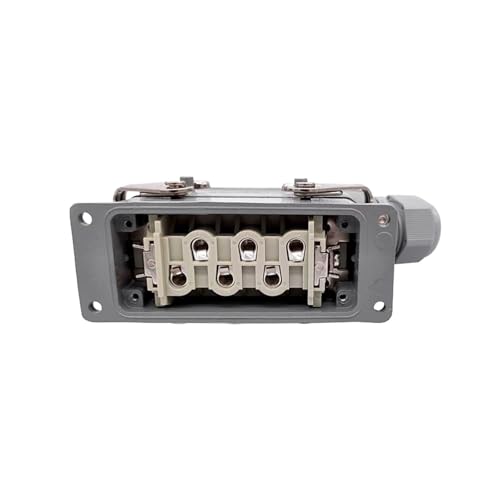 Conector industrial aviación 6 pines 35A impermeable miniatura 5