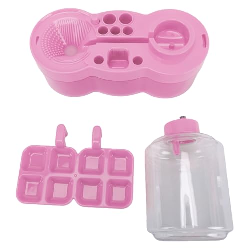 Acogedor �y�C���g�u���V�N���[�i�[�c�[���A400ml��500ml�̑傫�ȃ^���N�t���A�A�N�������ʃA�[�e�B�X�g�A�A�[�g�X�^�W�I�A�w�Z�A�ƒ�p (���[�Y�G�C�g)