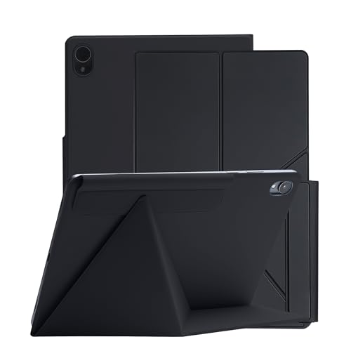 Image of Magnetic Case for Samsung Galaxy Tab S11 (11 inch) 2025 - Model SM-X730 /SM-X736 Tablet with S-Pen Holder, Auto Wake /Sleep Smart Tablet Cover, Black