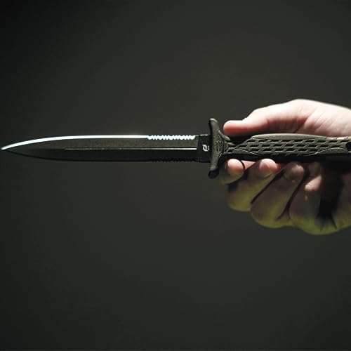 Schrade SCHF44LS Delta Class Needle Magnum Serrated Fixed Blade thumb #5