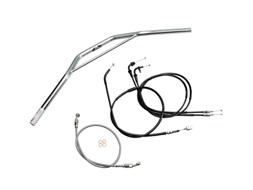 ハリケーン ハンドルセット トラッカースペシャル クロームメッキ H506-034C