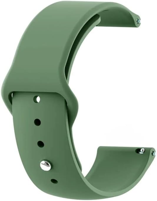 MELFO Smart Watch Strap Compatible with Dizo Watch R Talk Go - Button Silicon Strap
