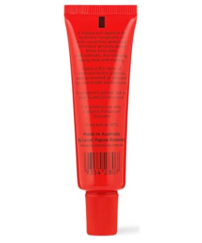Lucas Papaw Ointment – 15g Tube with Lip Applicator – 2–Pack – Multi-Purpose Skin Relief – Made in Australia