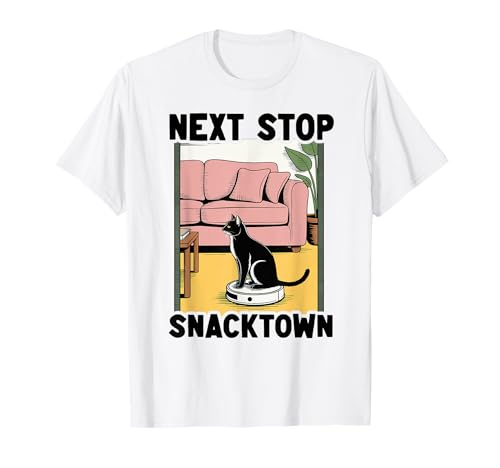 Next Stop Snacktown Cat On Robot �|���@ ��������L T�V���c