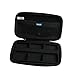 Anleo Hard Travel Case for Samsung T7 / T7 Touch Portable SSD 1TB 2TB 500GB USB 3.2 External Solid State Drive (Black)