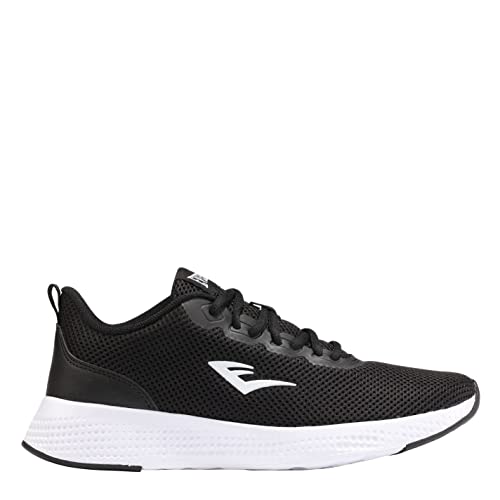 Everlast Phoenix Zapatillas Deportivas para Correr Mujer, Negro/Blanco, 40