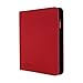 Vault X 12 XL Pocket Trading Card Zip Binder - 624 cards, Premium Exo-Tec Album Material, 26 Side-Loading Pages, Folder for Collectible Card Games, Sports, TCG (Red)