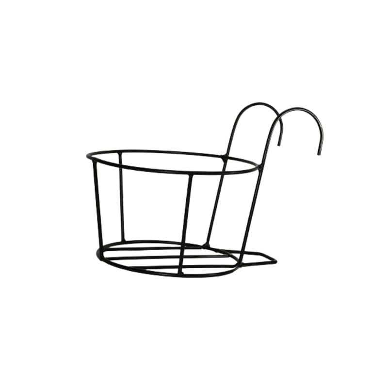 GALIN Round Hanging Flower Pot Stand for Outdoor Plants, Plant Stand for Indoor Plants, for Home Balcony Décor, Black (Set of 1) (B0CYT6HM6L) Amazon Price History, Amazon Price Tracker