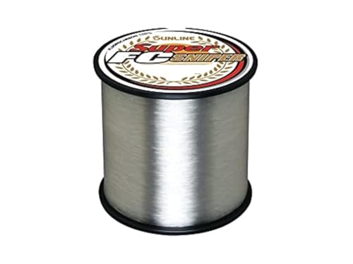 Sunline Super FC Sniper Fluorocarbon Fishing Line, 18 Pound 1200 Yards, Natural Clear