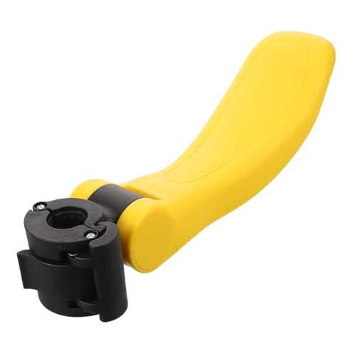 Siège trottinette amovible jaune pour transformer l'ancienne selle usée de votre enfant