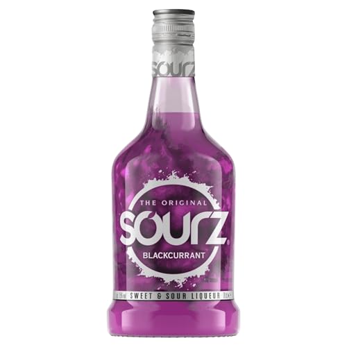 Sourz Blackcurrant | süß-saurer Partylikör | 15 % vol |700 ml Einzelflasche