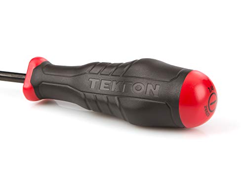 Tekton 1/4 Inch Slotted High-Torque Screwdriver (Black Oxide Blade) | Made In Usa | 26623 #TOP2