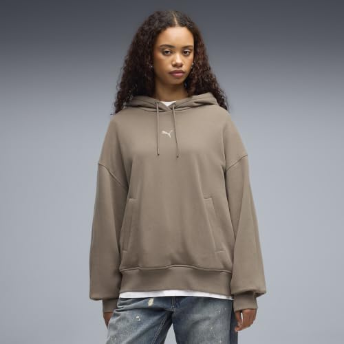 PUMA Hoodie surdimensionné Essentials Femme Vêtements - vue 4