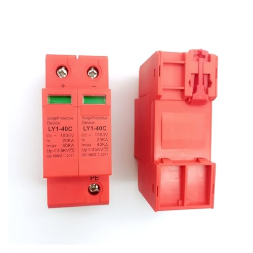 Protector de sobretensión SPD de 500V CC para carril DIN doméstico 3