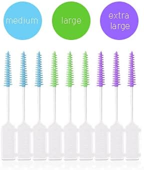 Wisdom Clean Between Interdental Large Purple Brushes - Pack of 3, Total 60