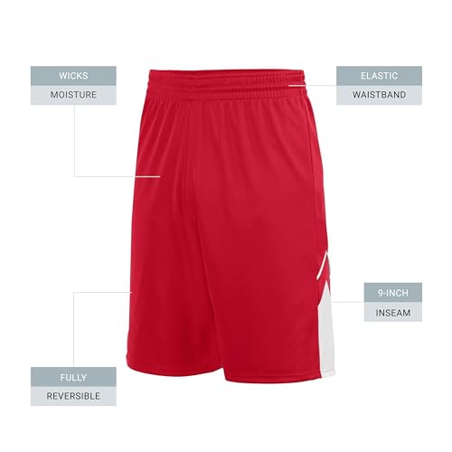 Augusta Sportswear Boys' Small Youth Alley-OOP Reversible Shorts4