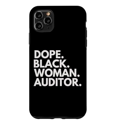 Dope Black Woman Auditor Empower Professional �X�}�z�P�[�X iPhone 11 Pro Max �p