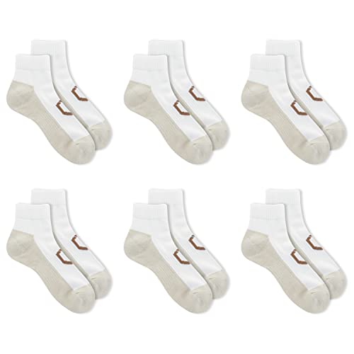 mens Copper Defense Men's Active SOCK, White, 0 US2