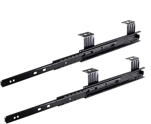 Glissières de tiroir de clavier robustes en acier avec extension complète fluide
