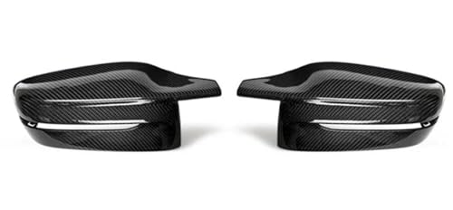 Coque rétroviseur pour BMW G20 G30 G11 G15 aspect carbone look LHD