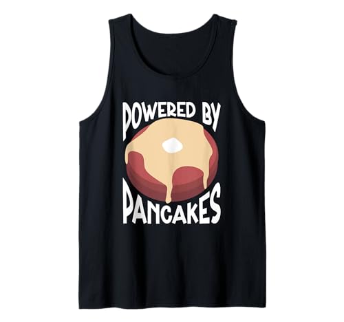 Powered By Pancakes Tank Top