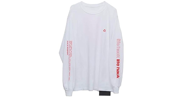 Vaundy ロンT life hack ホワイト Mサイズ 白 ロングTシャツ