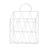 Ideas Panier cadeau simple en ferronnerie à suspendre au mur Panier de rangement pour arti...