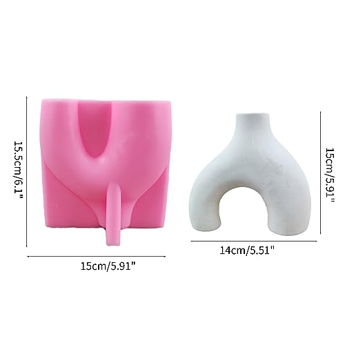 Moule en silicone arche évite les fissures de vos pots de fleurs en résine et ciment