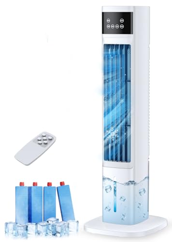 Evaporative Air Cooler, 3-in-1 Portable Air Conditioners for Room, 4