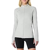 Amazon Essentials Women's Athletic Soft Performance Lightweight Zip Up Workout Running Jacket, Space Dye Dove...