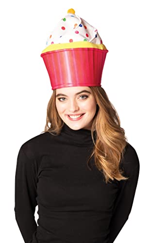 Rasta Imposta Pink Cupcake Hat Costume Accessory Muffin Cake Cup