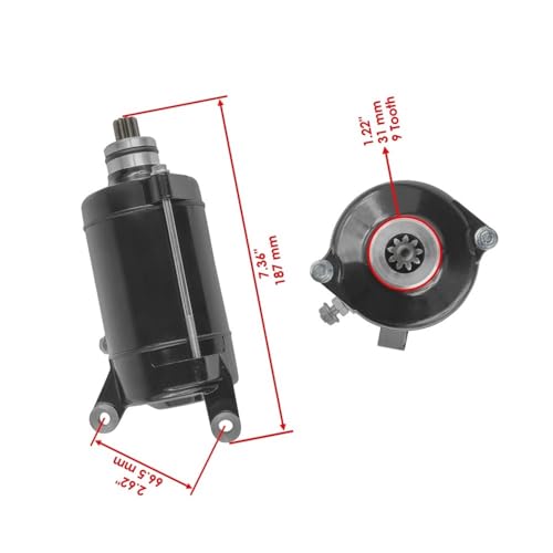 Motor de arranque VMX12 V-Max repuesto OEM 1FK-81800-10-00 2