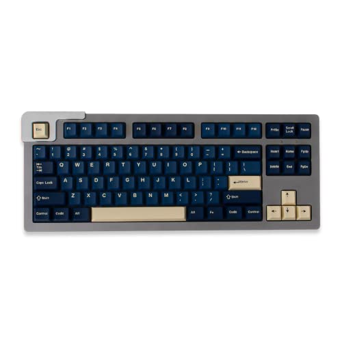 Gliging 190 Keys Keycaps Cherry Profile ANSI/ISO Layout for 60/64/68/75/84/87/98 Keys MX Cherry Kailh Switch Mechanical Keyboard(Matrix Keycaps)