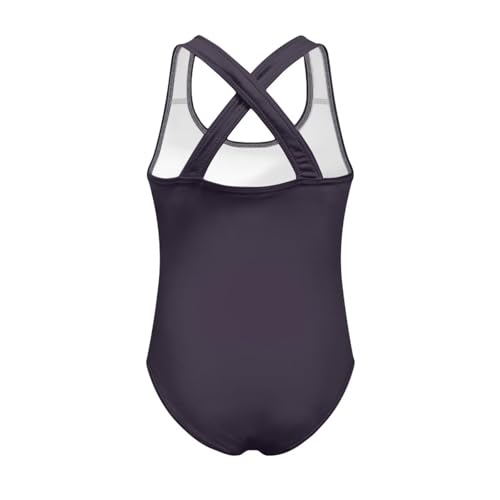 Image of Girls One Piece Swimsuit Axolotl Cross Back Straps Bathing Suit Lightweight Quick Dry Gymnastics Leotard