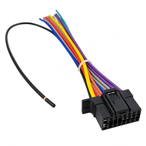 SCREENTRONICS Wire Harness Compatible Replacement for Sony Car Stereo MEX-N4300BT MEX-N5200BT DSX-M55BT DSX-M80 MEX-N4380BT MEX-N5000BT MEX-N5100BT MEX-N5300BT MEX-GS620BT MEX-GS820BT WX-920BT