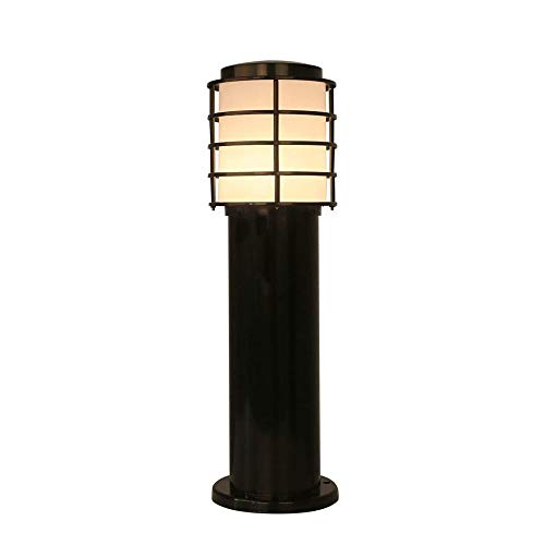 Lanterne de pilier extérieure E27 avec abat-jour acrylique IP55 - 2