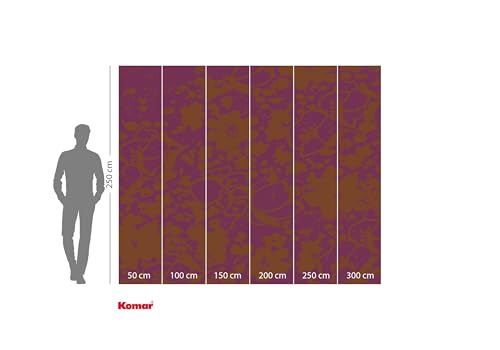Komar Vlies Fototapete - 1974 - Größe 300 x 250 cm - Tapete, Wanddekoration, Wohnzimmer, Schlafzimmer, Büro