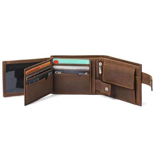 Wallets for Men | Distressed Genuine Leather Wallets for Men | Gift for Him4